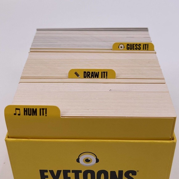 EYETOONS Full Size Board Game Music Song Hum Draw Guess Trivia 2016 Complete - Picture 5 of 12